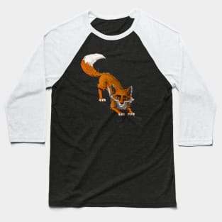 How to live - aware and playful - fox Baseball T-Shirt